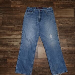 Vintage Tommy Hilfiger Light Blue Jeans Sz 33/30